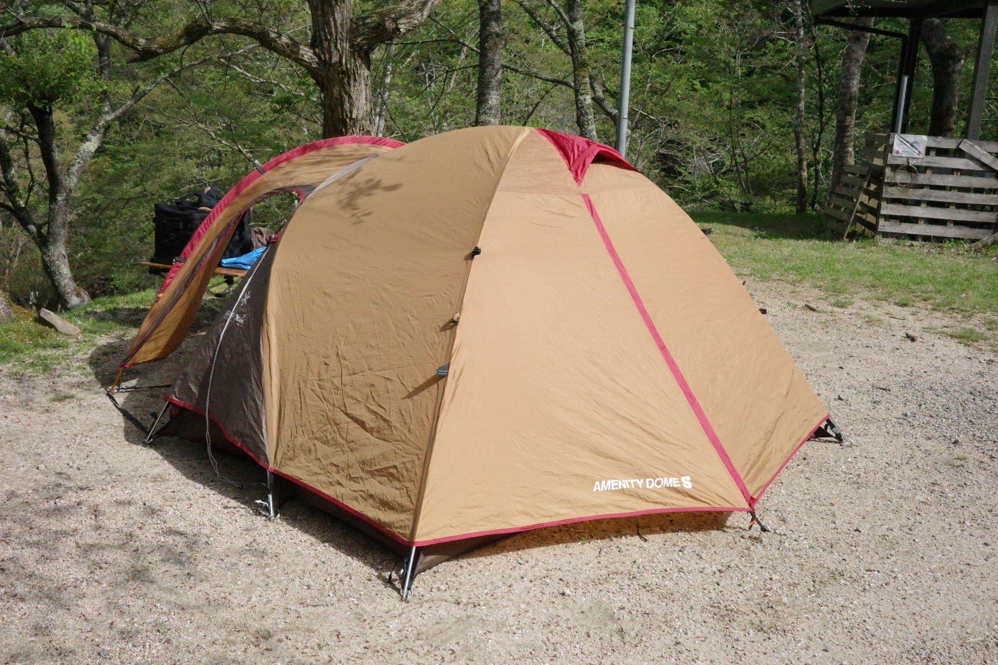 テントの写真