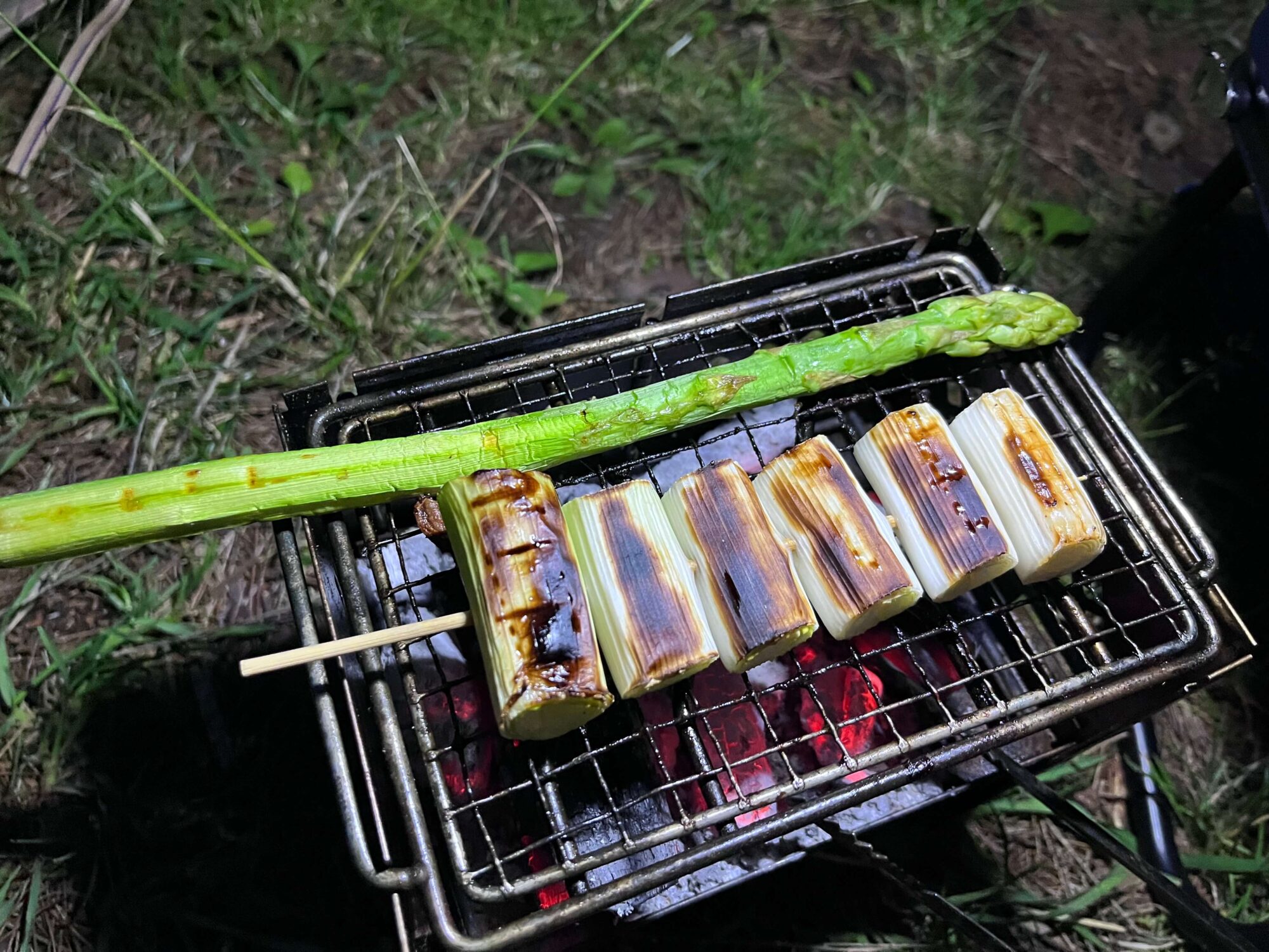 串焼きの写真