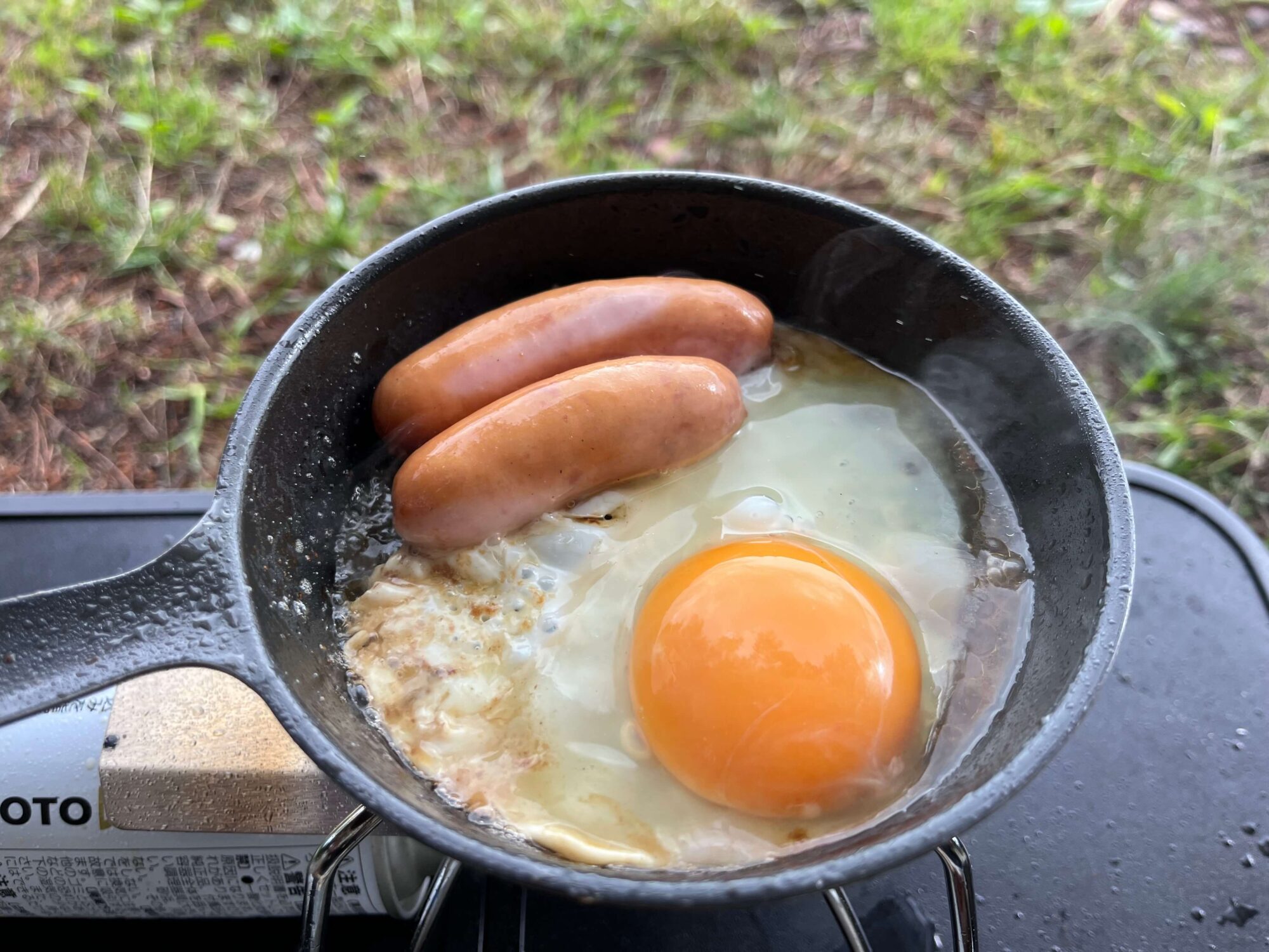 わんぱく目玉焼きご飯