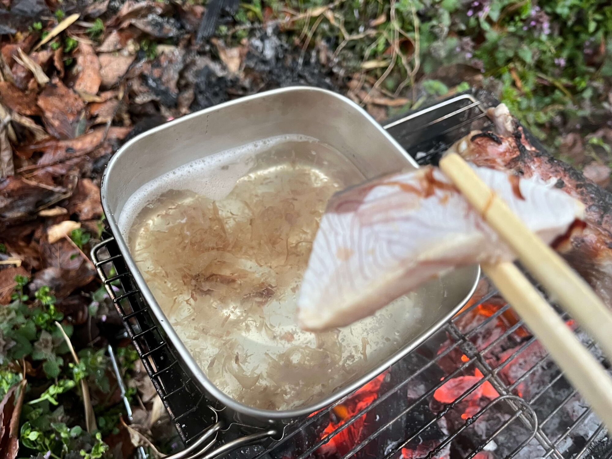 寒ブリのしゃぶしゃぶ